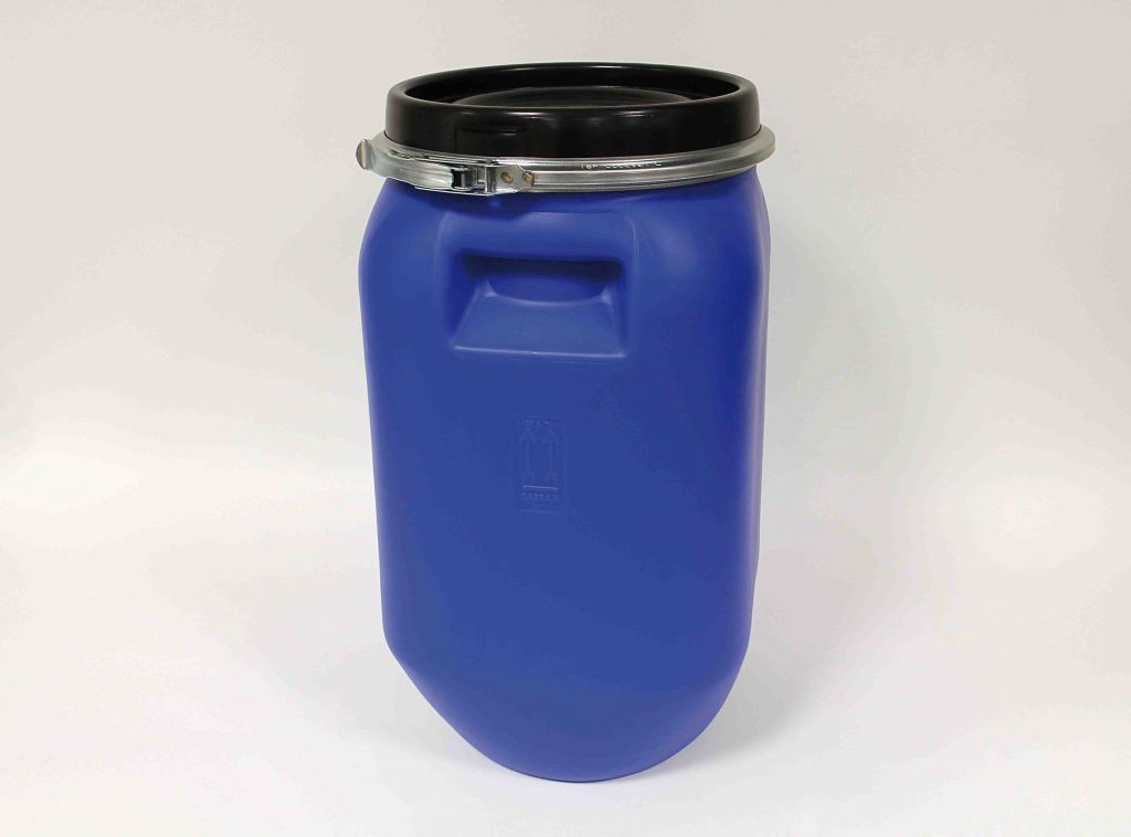 FUT ALIMENTAIRE 30 LITRES BLEU A OUVERTURE TOTALE