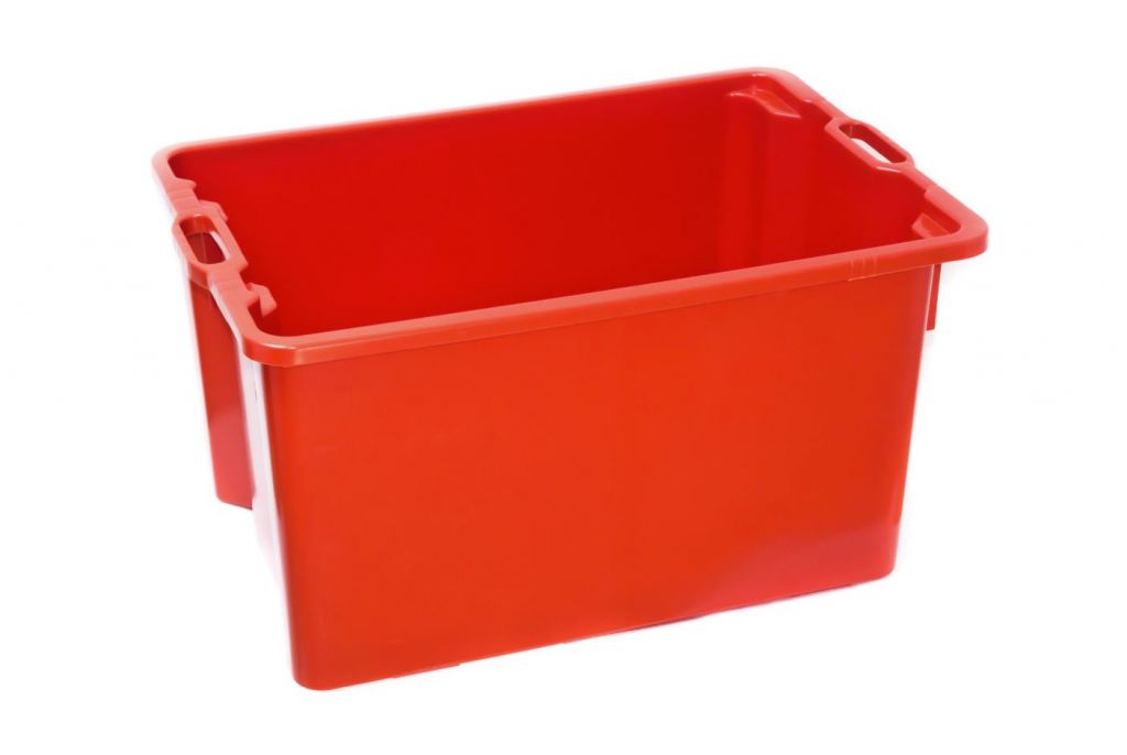 CAISSE GERBABLE 60 LITRES PLEINE ROUGE