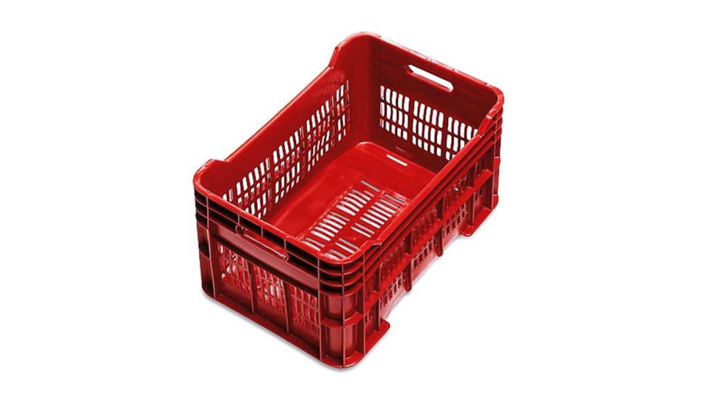 CAISSE GERBABLE 60 LITRES PLEINE ROUGE