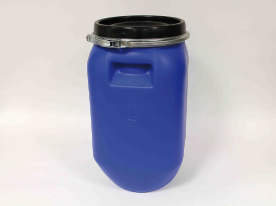 FUT ALIMENTAIRE 30 LITRES BLEU A OUVERTURE TOTALE