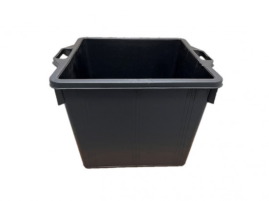 BAQUET CARRE 40 CM X 40 CM NOIR