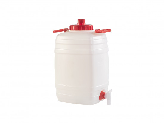 BIDON DE FERMENTATION 25 LITRES AVEC ROBINET NATUREL