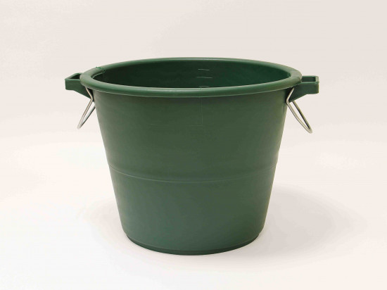 COMPORTE GRADUE 75 LITRES VERT AVEC DOUBLE ANSES METAL