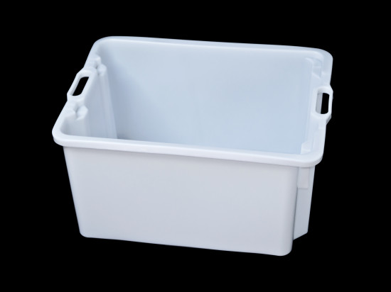 CAISSE GERBABLE EMBOITABLE 65 LITRES PLEINE COLORIS NATUREL