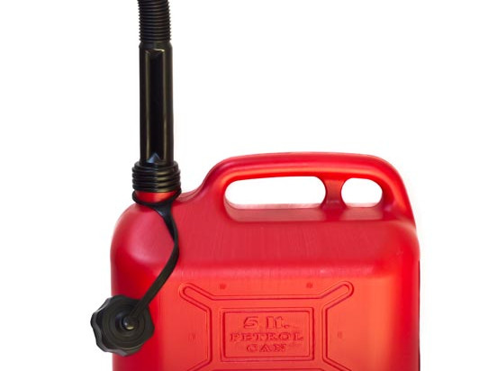  Hünersdorff GmbH 811400 Jerrican Essence Homologué Carburant 5 L  Standard, PE-HD Homologation Nu, Noir Rouge, bidon Essence, Diesel, avec  Tuyau d'écoulement, sécurité Enfants