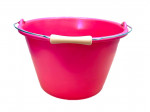 SEAU 16 LITRES ANSE MOLETTE ROSE GRADUE - 1ER CHOIX