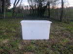 BAC RECTANGULAIRE EMBOITABLE  180 LITRES NATUREL