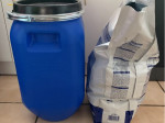 FUT ALIMENTAIRE 30 LITRES BLEU A OUVERTURE TOTALE