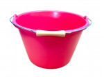 SEAU 16 LITRES ANSE MOLETTE ROSE GRADUE - 1ER CHOIX