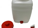 BIDON DE FERMENTATION 10 LITRES AVEC ROBINET NATUREL