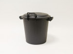 COUVERCLE POUBELLE 50L NOIR-AM