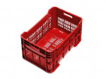 CAISSE GERBABLE 60 LITRES TOUT AJOUREE ROUGE