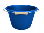 SEAU 16 LITRES ANSE MOLETTE BLEU MOYEN GRADUE - 1ER CHOIX