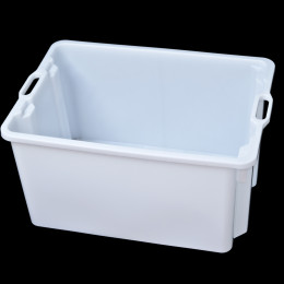 CAISSE GERBABLE EMBOITABLE 50 LITRES PLEINE NATUREL