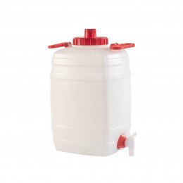 BIDON DE FERMENTATION 25 LITRES AVEC ROBINET NATUREL