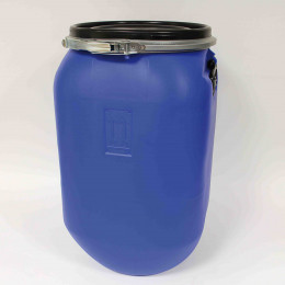 FUT ALIMENTAIRE 60 LITRES BLEU A OUVERTURE TOTALE