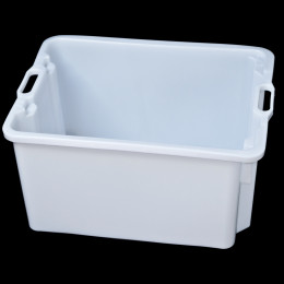 CAISSE GERBABLE EMBOITABLE 65 LITRES PLEINE COLORIS NATUREL