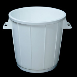 SEAU 20 LITRES VERT AVEC ANSE MOLETTE GRADUE