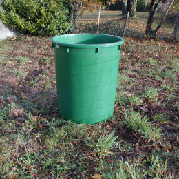 RECUPERATEUR D'EAU DE PLUIE ROND 300 LITRES