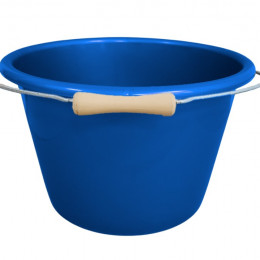 SEAU 16 LITRES ANSE MOLETTE BLEU MOYEN GRADUE - 1ER CHOIX