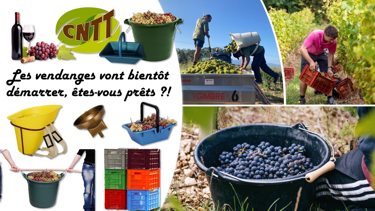 C’est la saison des vendanges – équipez-vous dès maintenant !
